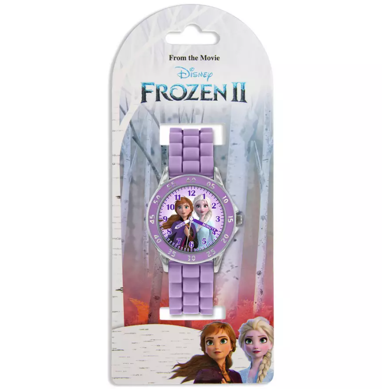 Disney Frozen 2 Purple Silicon Strap Watch