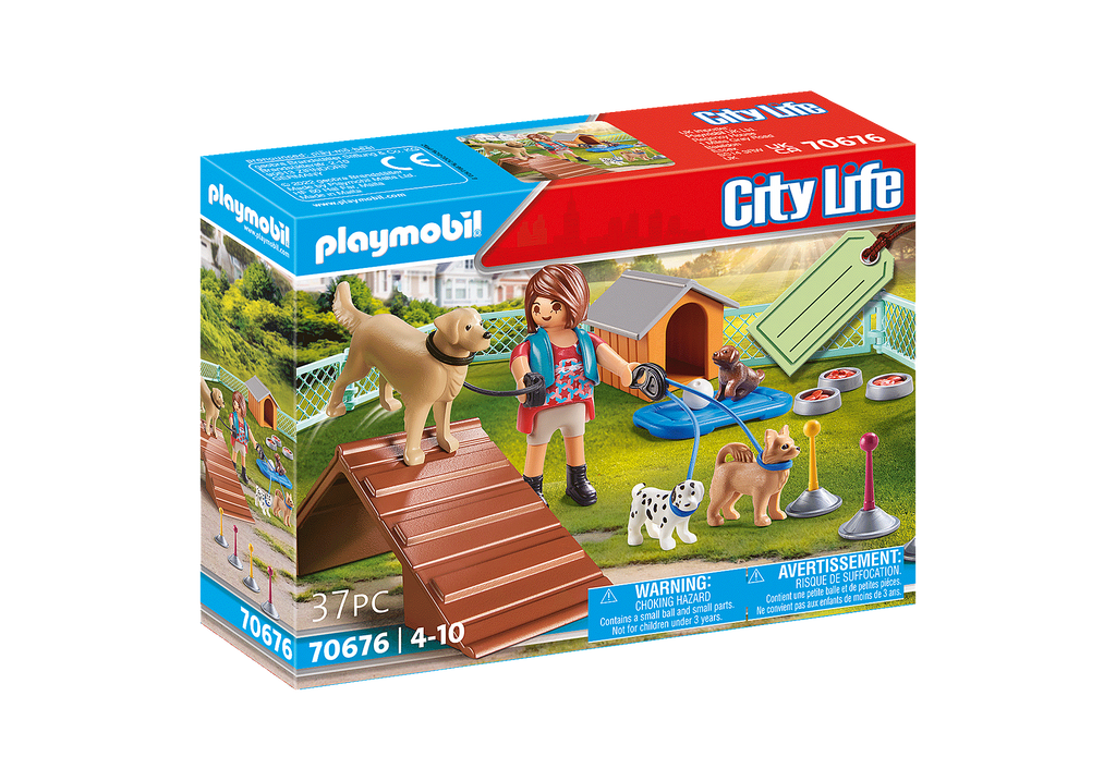 Playmobil City Life - Dog Trainer Gift Set: 70676