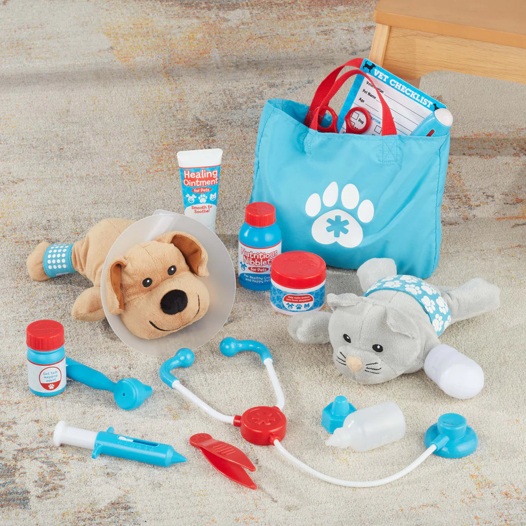 Pet Vet Play Set - Examine & Treat Pet Vet