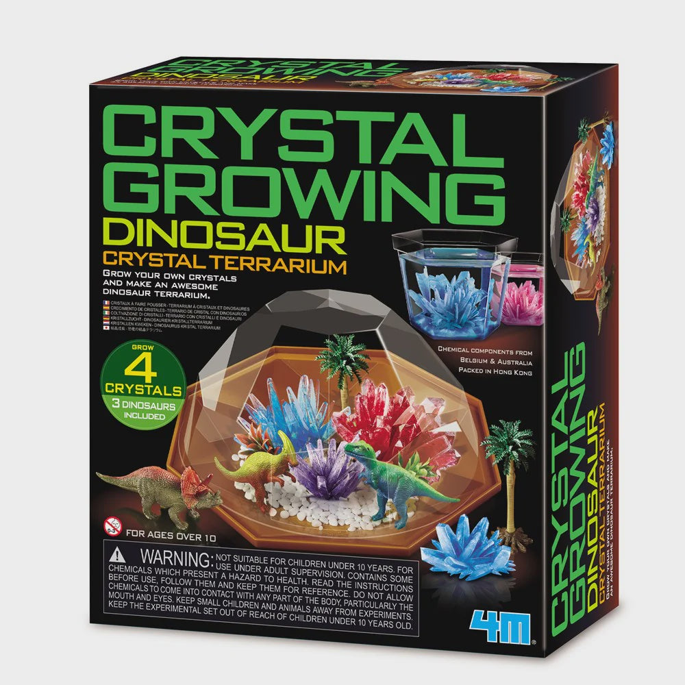 Crystal Growing - Dinosaur Crystal Terrarium