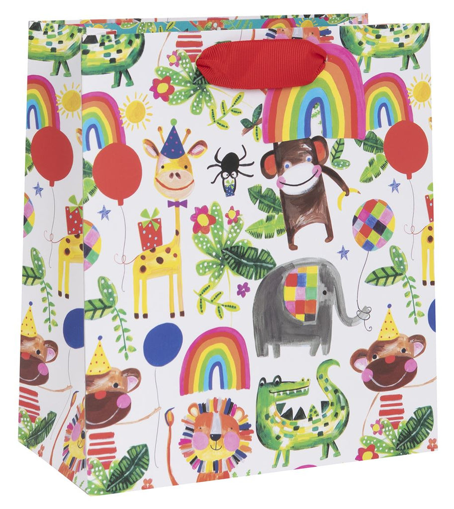 Gift Bag Medium - Jungle Animals