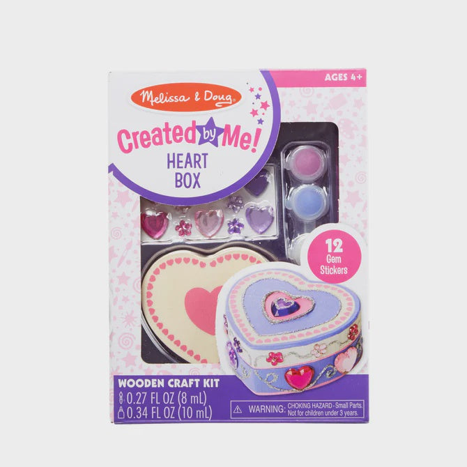 Created by Me! Heart Box Wooden Craft Kit by Melissa & Doug