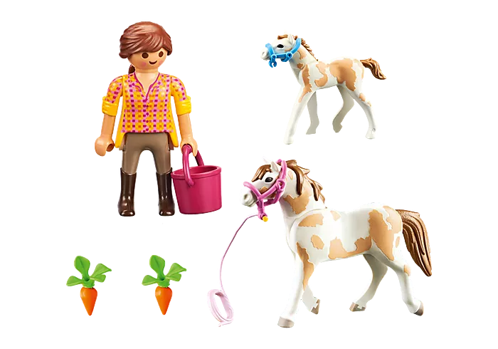Playmobil Country - Horse with Foal 71243
