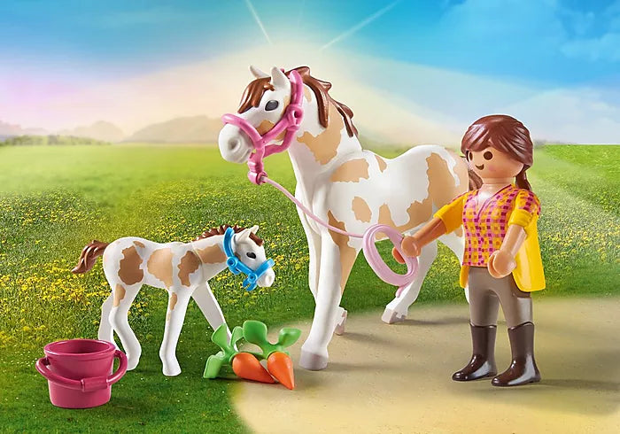 Playmobil Country - Horse with Foal 71243