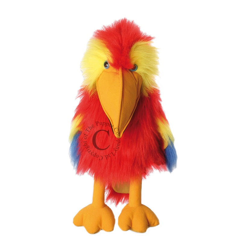 Large Birds Scarlet Macaw Hand Puppet