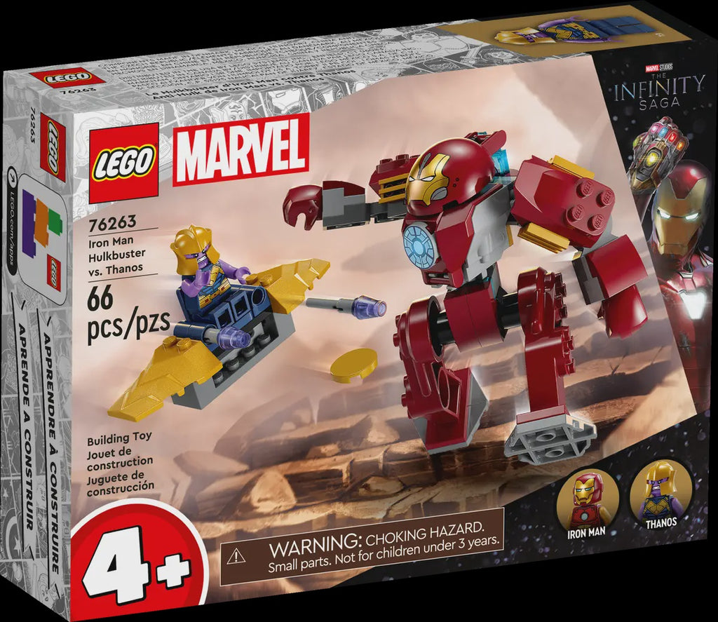  Lego Marvel - Iron Man Hulkbuster vs. Thanos 76263
