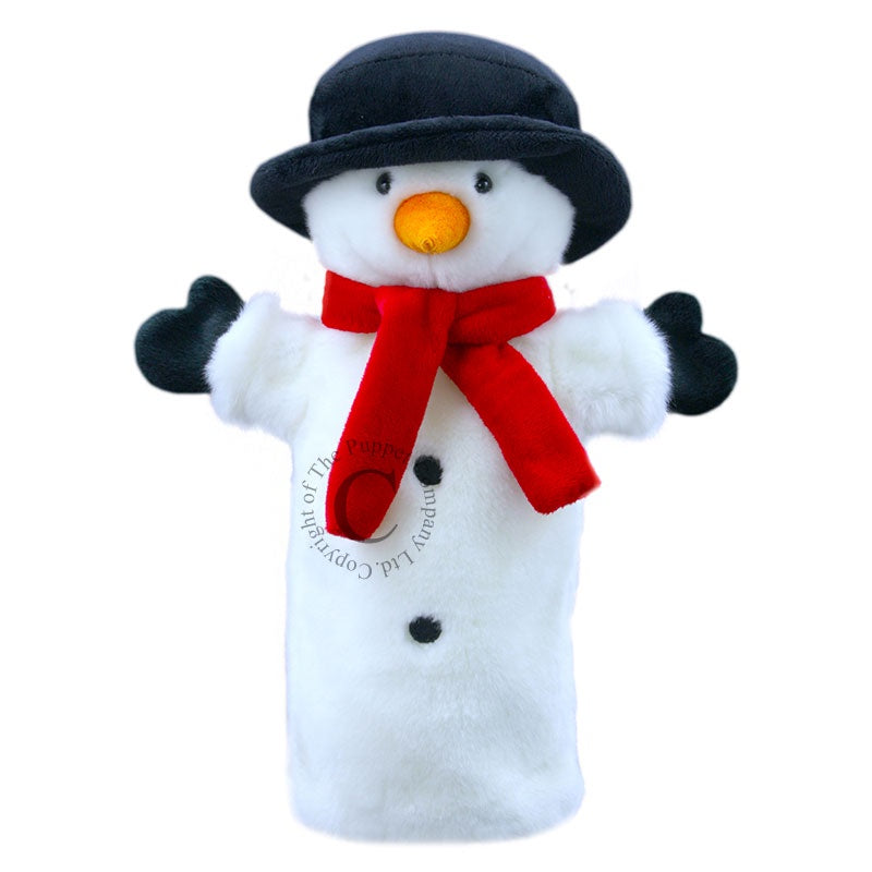 Long-Sleeved Snowman Puppet