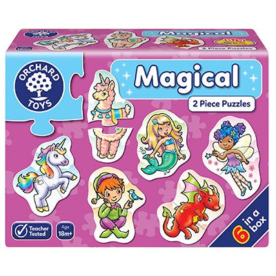 Magical - 6 x two piece puzzles