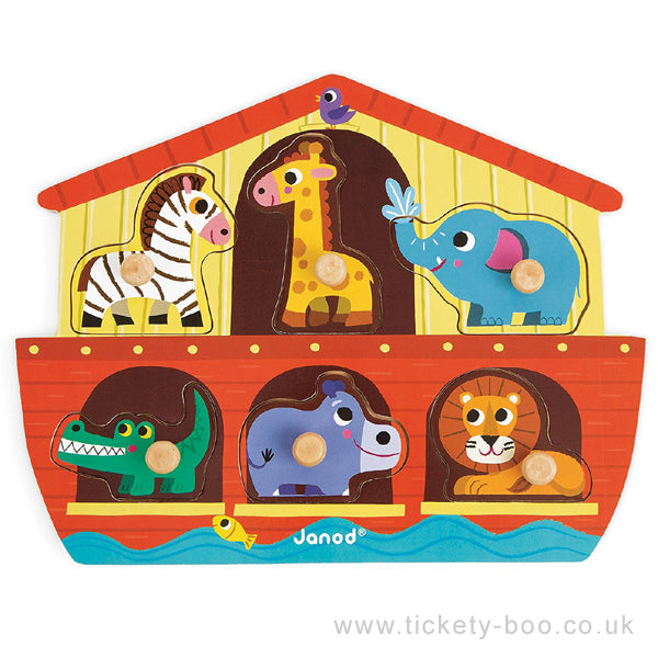 Noah's Ark peg puzzle