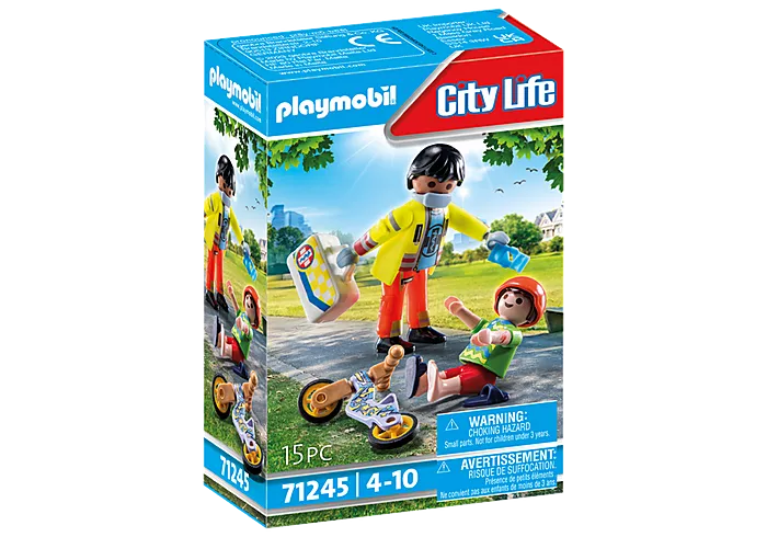 Playmobil City Life - Paramedic with Patient 71245
