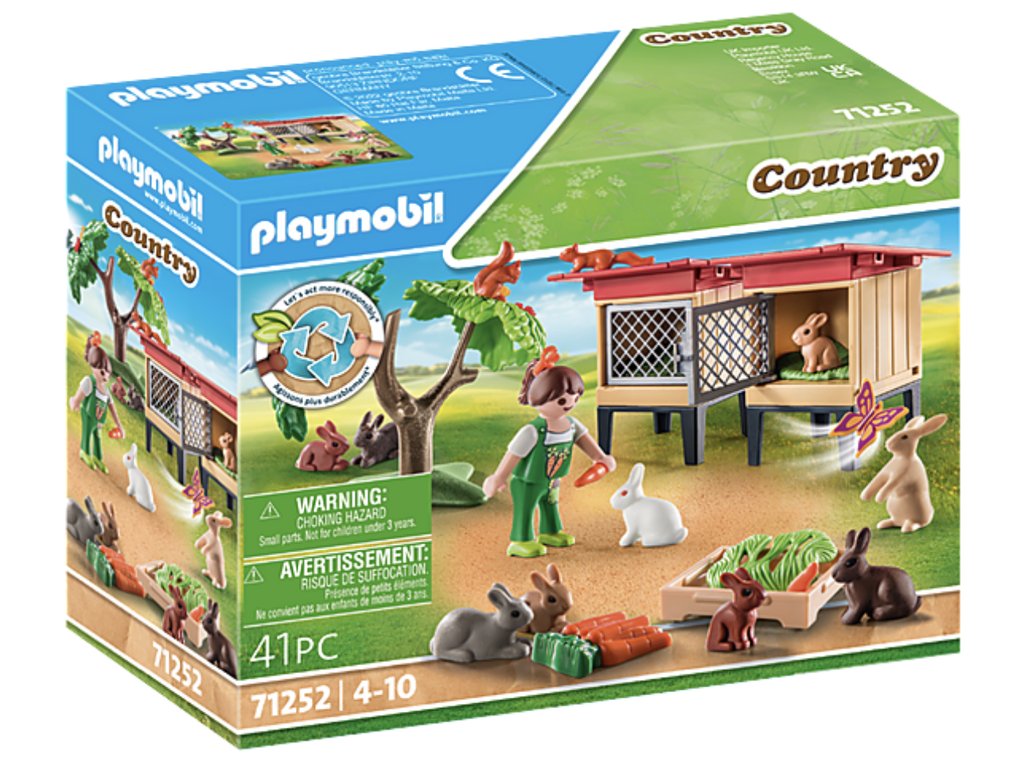 Playmobil - Rabbit Hutch 71252