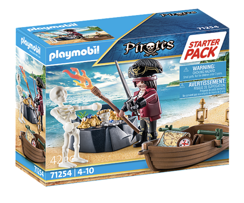 Playmobil Starter Pack Pirate with Rowing Boat 71254