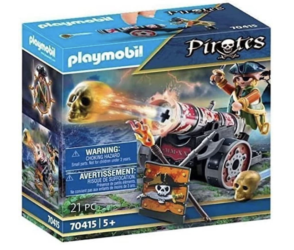 Playmobil - Pirate with Skull Cannon 70415