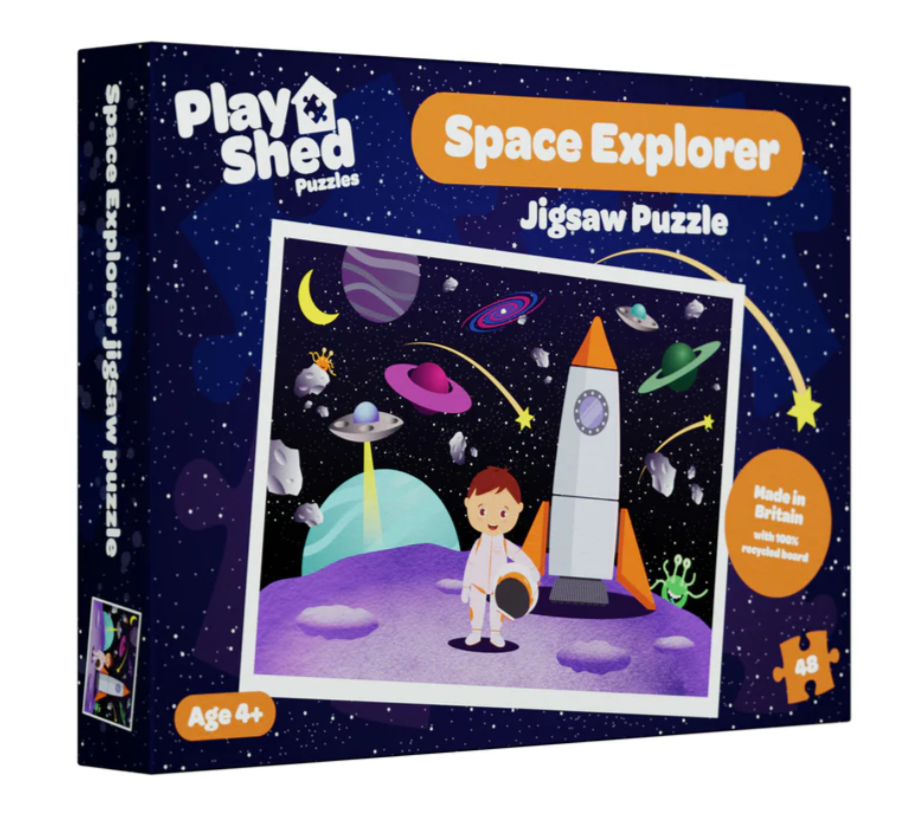 SPACE EXPLORER JIGSAW PUZZLE BY PLAY SHED PUZZLES