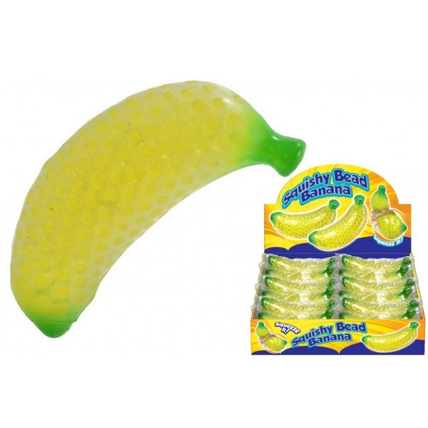 Squeezy bead banana - squishy fidget toy