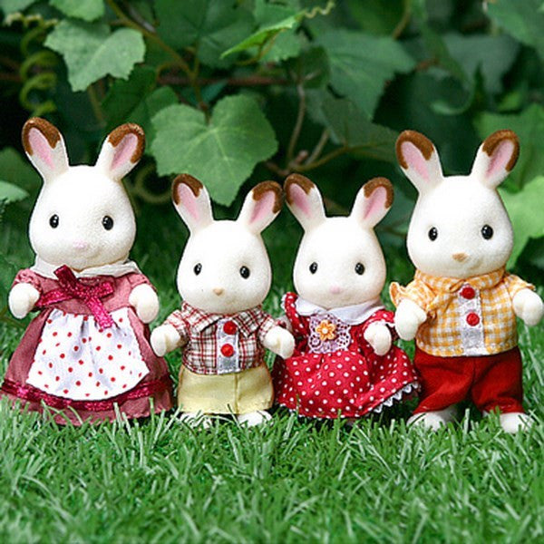 Sylvanian Families Chocolate Rabbit Family Giddy Goat Toys
