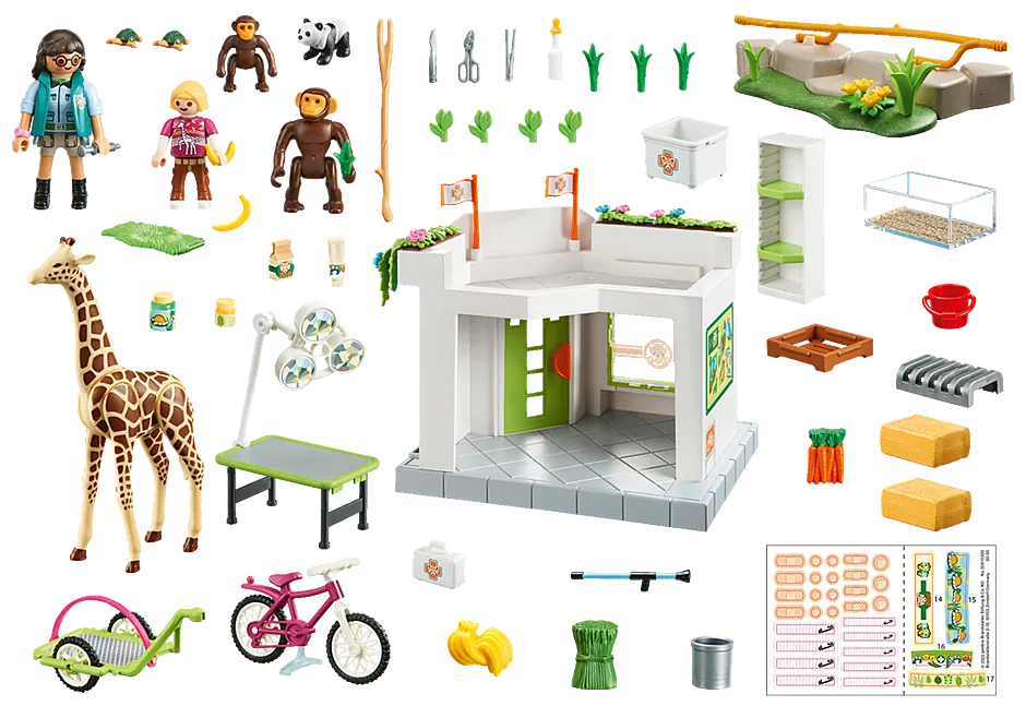 Playmobil Family Fun - Zoo Veterinary Practice: 70900