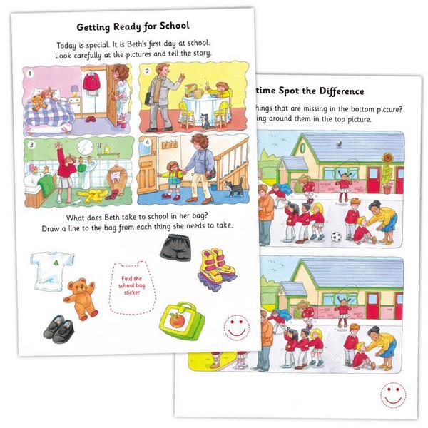 All About School activity book