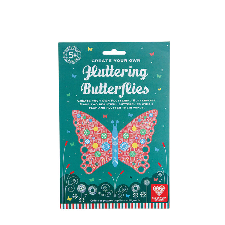 Fluttering Butterflies: Create Two Flapping Butterflies