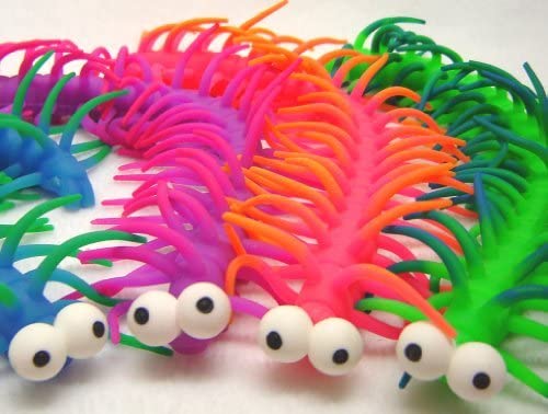 Centipede Cyril - stretchy rubber toy
