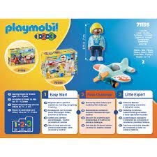 Playmobil 1.2.3 Airplane 71159