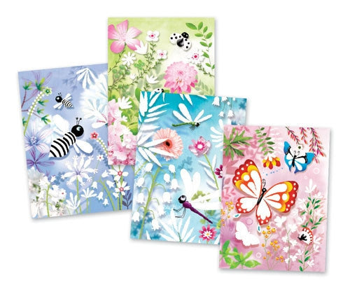 Djeco Glitter Boards - Butterflies.  DJ09503