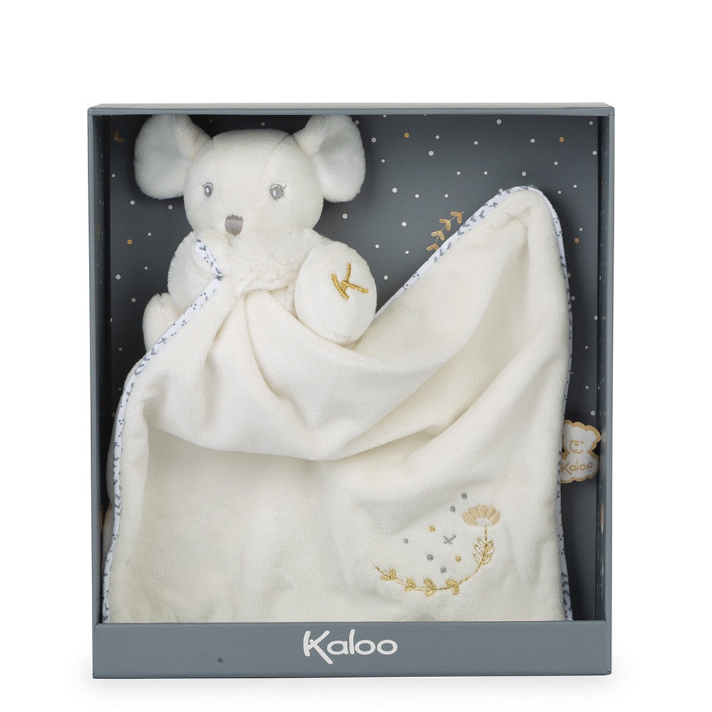 Kaloo Mouse Comfort Blanket (pink)