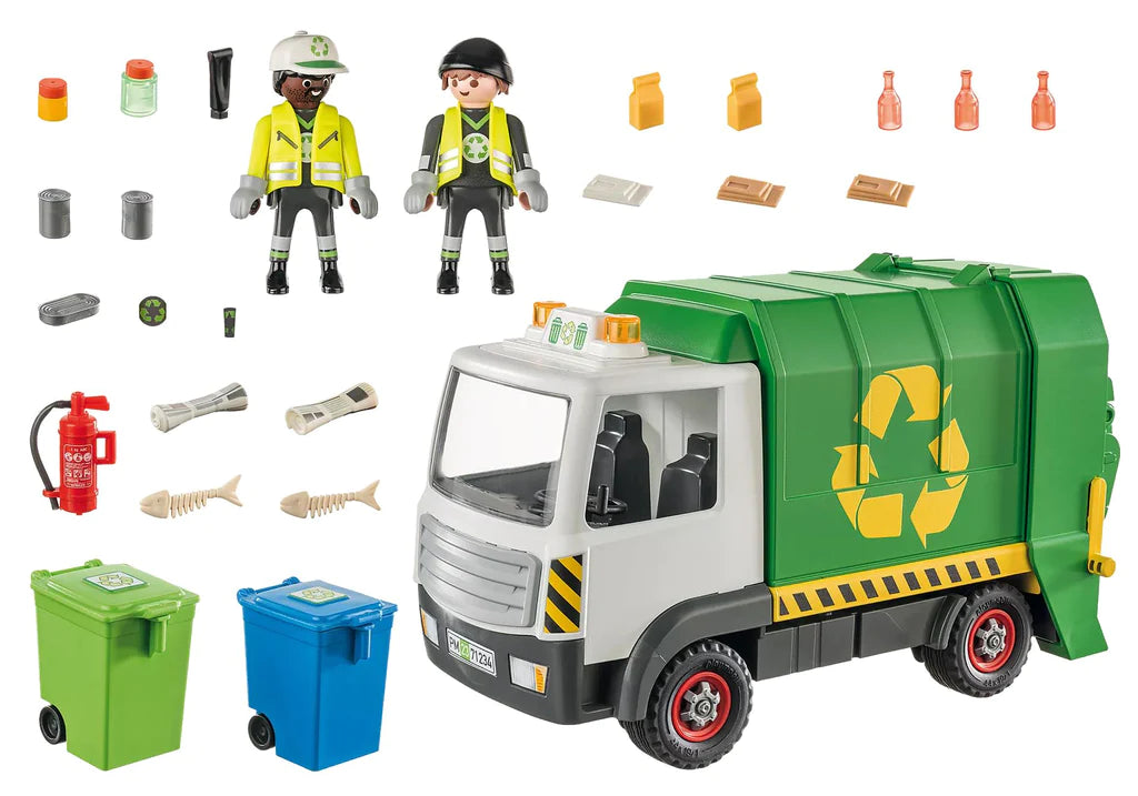 Playmobil City Life Recycling Truck 71234 Giddy Goat Toys