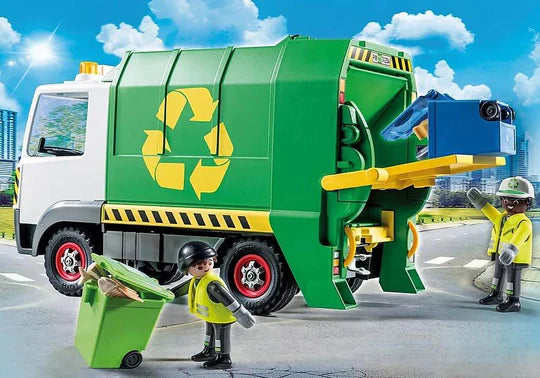 Playmobil City Life Recycling Truck 71234 Giddy Goat Toys