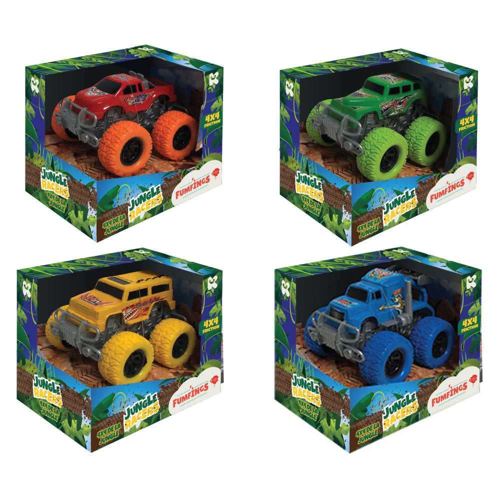 Jungle Racers 4x4 Friction Truck (Small)