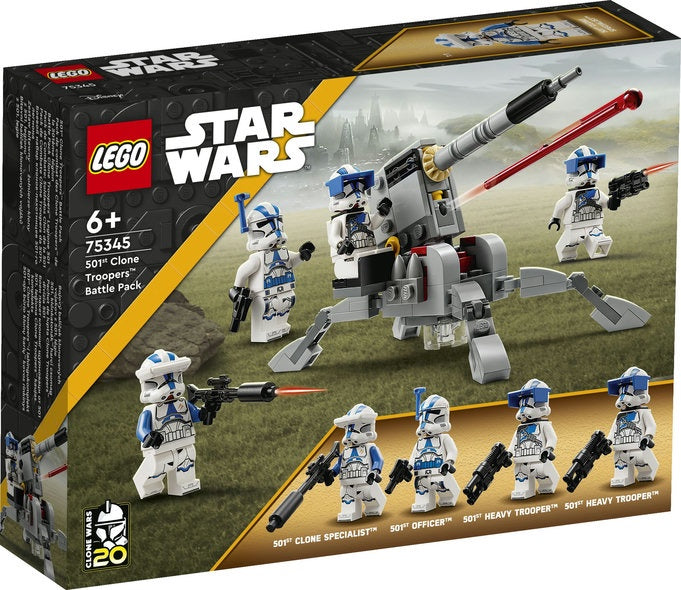 Lego Star Wars 501st Clone Troopers Battle Pack 75345 Giddy Goat Toys
