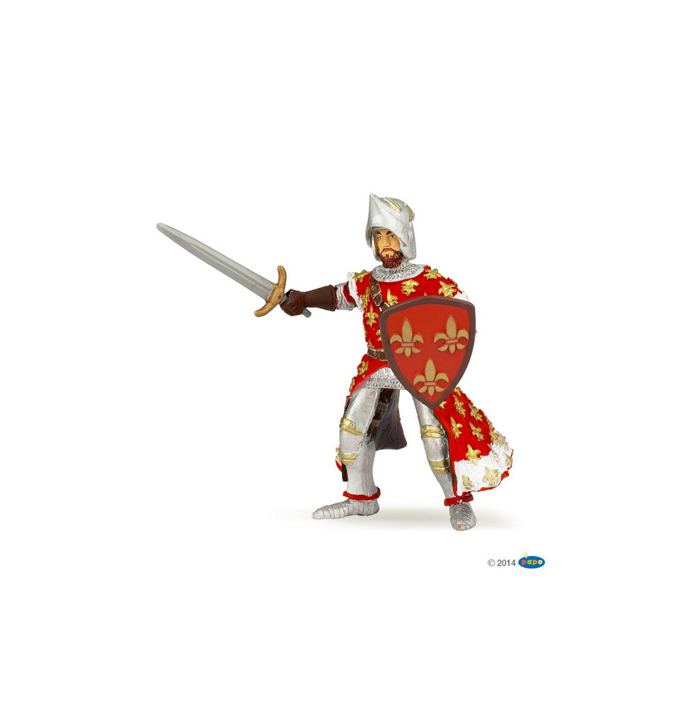 Papo Knight - Prince Philip (red)