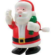 Rushing Santa Wind Up Toy