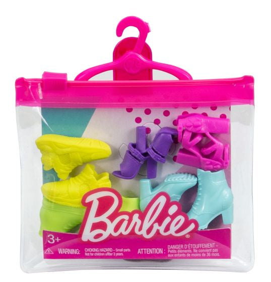 Barbie Accessories - Pack of 5 pairs of Shoes