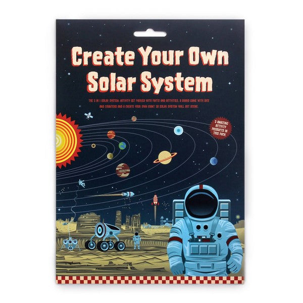 Create your own Solar System - children's craft set and game