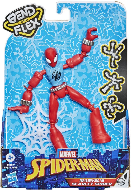 Marvel Spiderman Bend and Flex Figures