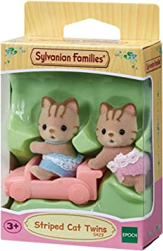 Sylvanian Families - Striped Cat Twins