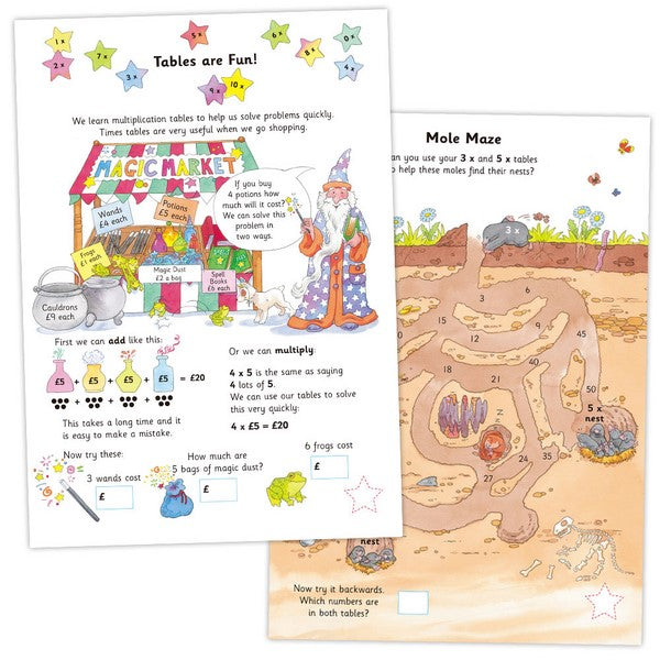 Times Tables  - activity book for children