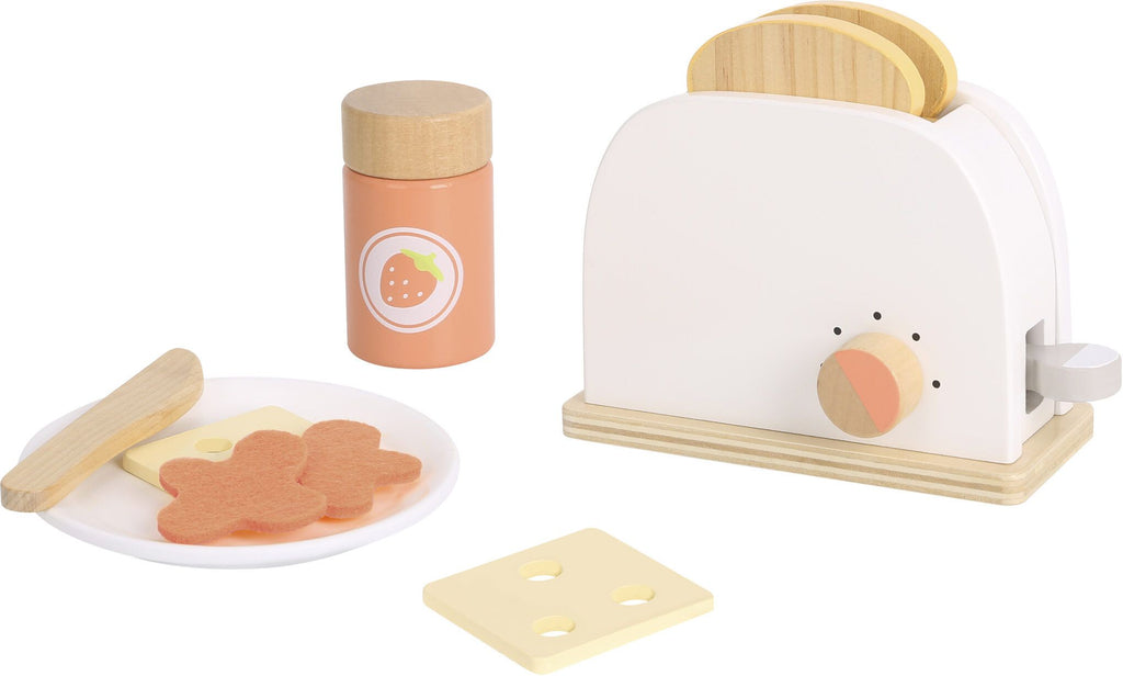Wooden  Toy Toaster Set