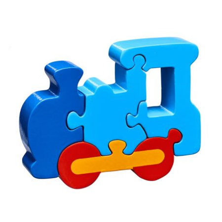 Train jigsaw - wooden first jigsaw puzzle