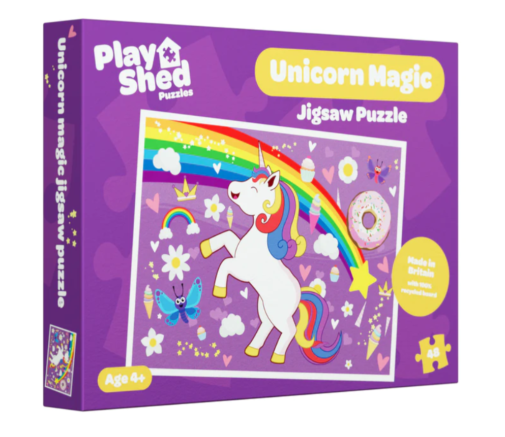 UNICORN MAGIC JIGSAW PUZZLE BY PLAY SHED PUZZLES