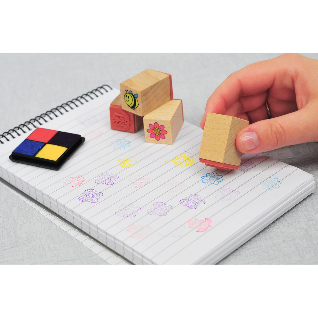 Wooden Stamp Set – Garden